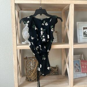 Lulus Wrap Blouse